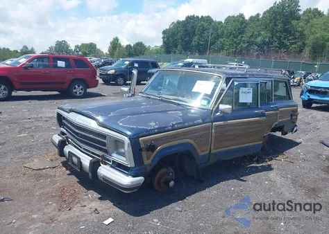 1988 Jeep Grand Wagoneer из США, поврежденный, VIN 1JCNJ15U7JT237152